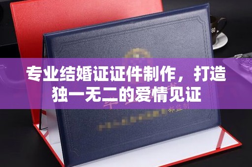 江山专业结婚证证件制作，打造独一无二的爱情见证