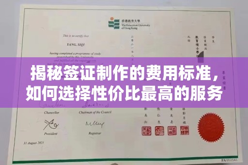 江山揭秘签证制作的费用标准，如何选择性价比最高的服务？