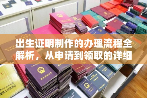 江山出生证明制作的办理流程全解析，从申请到领取的详细指南