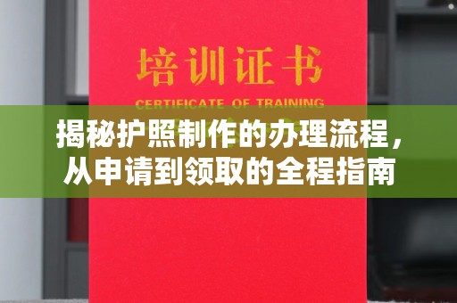 江山揭秘护照制作的办理流程，从申请到领取的全程指南